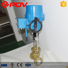 Flow control Motorized High Performance globe Valve 3 inch